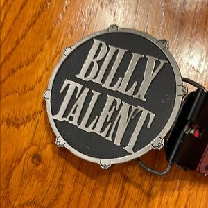 Billy Talent Belt Buckle 42” large metal buckle graphic print (3/$25)
